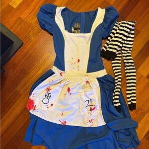Alice in Wonderland American McGee’s Mad Alice costume cosplay